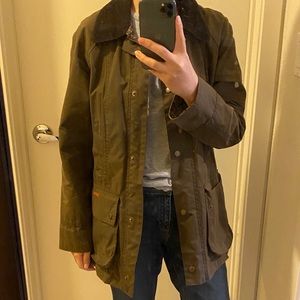 Barbour X Liberty Womens Classic Waxed Jacket